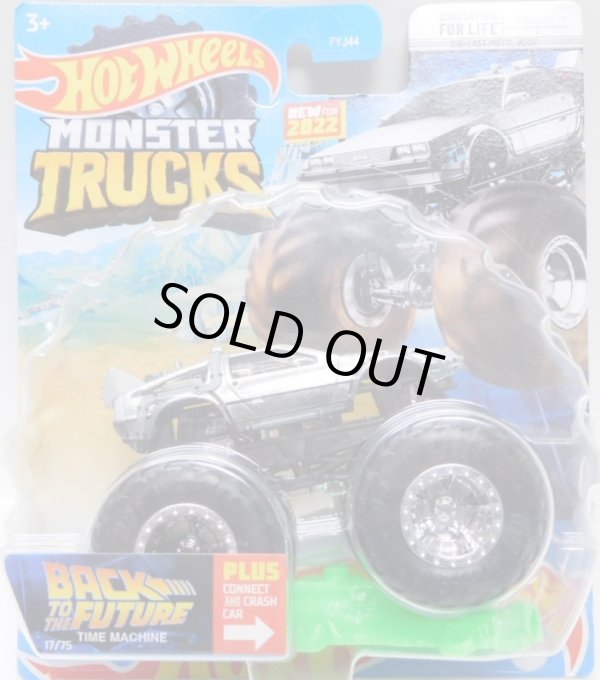 画像1: 2022 HW MONSTER TRUCKS!  【"BACK TO THE FUTURE"  TIME MACHINE】 ZAMAC(予約不可）