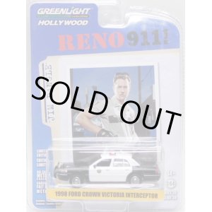 画像: 2023 GREENLIGHT HOLLYWOOD SERIES 38 【1998 FORD CROWN VICTORIA INTERCEPTOR】BLACK-WHITE(RENO911!) 