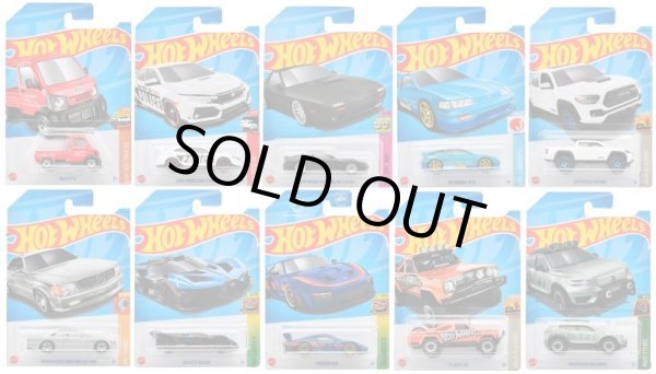 画像1: 【仮予約】PRE-ORDER - 【 HOT WHEELS ベーシック 10種セット(国内流通版/裏面日本語)】(12月初旬入荷予定）