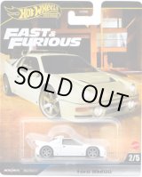 画像: 2024 HW FAST & FURIOUS (ワイルド・スピード) 【フォード RS200】 WHITE/RR