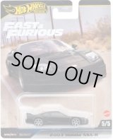 画像: 【仮予約】PRE-ORDER - 2024 HW FAST & FURIOUS (ワイルド・スピード) 【2003 ホンダ NSX-R】BLACK/RR(2024年2月下旬入荷予定）