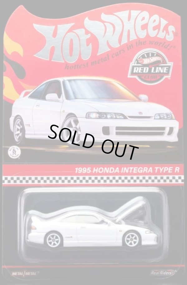 画像1: 2023 RLC EXCLUSIVE【1995 HONDA INTEGRA TYPE R (フード開閉)】WHITE/RR（予約不可）