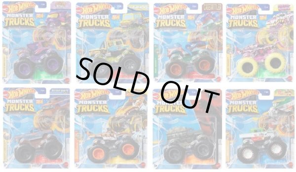 画像1: 【仮予約】PRE-ORDER - 2024 HW MONSTER TRUCKS! 【Dアソート (8個入り）】(2024年3月上旬入荷予定）