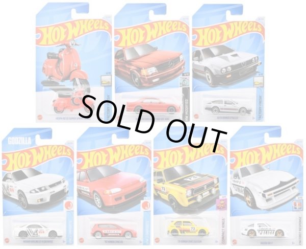 画像1: 【仮予約】PRE-ORDER - 【 HOT WHEELS ベーシック 7種セット(国内流通版/裏面日本語)】(2024年4月初旬入荷予定）