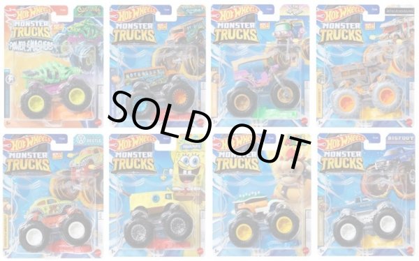 画像1: 【仮予約】PRE-ORDER - 2024 HW MONSTER TRUCKS! 【Gアソート (8個入り）】(2024年6月中旬入荷予定）