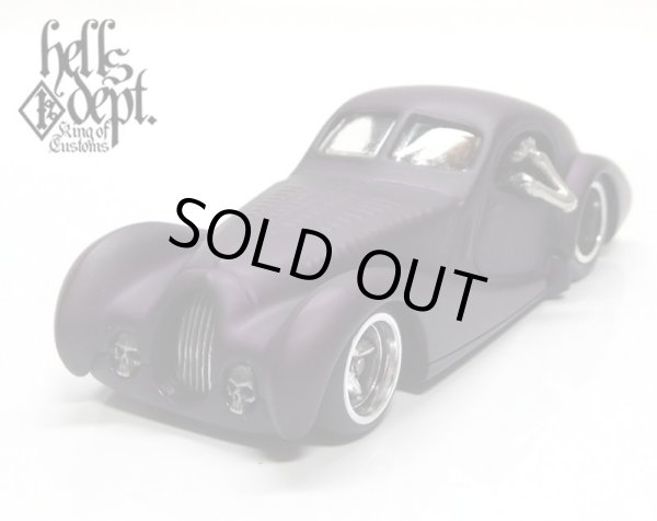 画像1: HELLS DEPT 2024 - COVA MANUFACTURING FACTORY 【TALBOT LAGO with SKULL DRIVER (カスタム完成品）】FLAT MAROON/RR （送料サービス適用外）