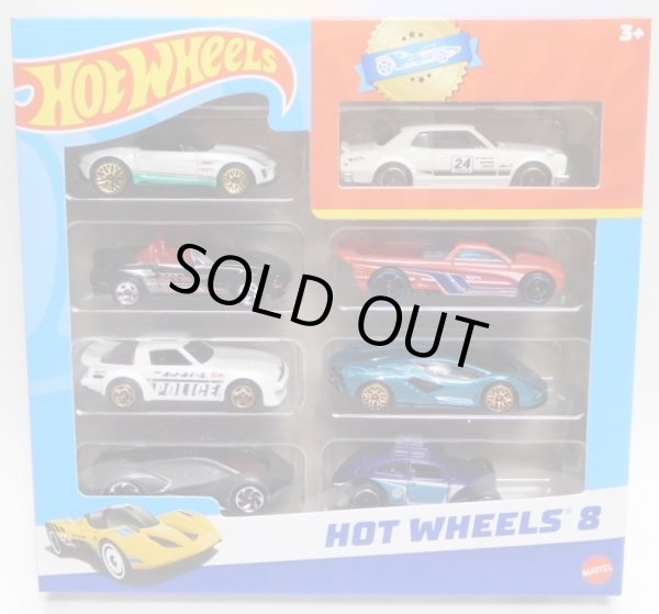 画像1: 2024 HOT WHEELS 8CAR GIFT PACK 【1971 NISSAN SKYLINE H/T 2000 GT-R】 WHITE/MC5