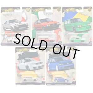 画像: 【仮予約】PRE-ORDER - 2024 HW CAR CULTURE 【ワールドツアー 5種セット】'82 トヨタ スープラ/アルファロメオ GTV6 3.0/フォルクスワーゲン ブラジリア/アウディ S4 クワトロ/フォルクスワーゲン ゴルフ Mk7 (2024年7月下旬入荷予定)