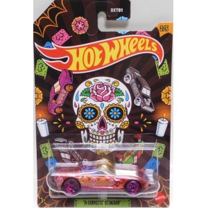 画像: 2023 HW HALLOWEEN 【'14 CORVETTE STINGRAY】RED/SKULL WHEELS(予約不可）