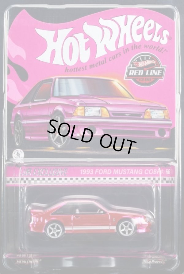 画像1: 2024 RLC EXCLUSIVE 【1993 FORD MUSTANG COBRA R (フード開閉タイプ)】SPEC.PINK/RR (RLC PARTY CAR)(予約不可）