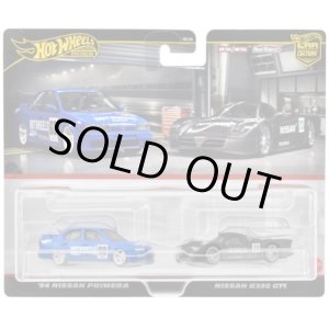 画像: 2024 HW CAR CULTURE "PREMIUM 2PACK" 【 日産 R390 GT1/ '94 日産プリメーラ】BLACK/BLUE/RR