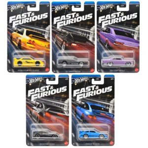 画像: 2024 HW FAST & FURIOUS 【ワイルド・スピード テーマ Gアソート　10個入り】日産 スカイライン GT-R (BCNR33)/デ・トマソ パンテーラ/1966 シェビー インパラ/日産 350Z カスタム/ポルシェ 911 GT3 RS