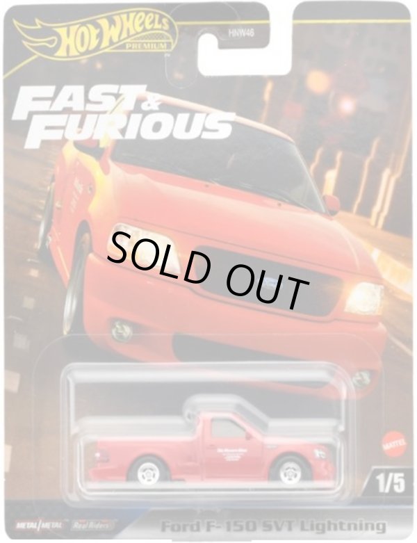 画像1: 【仮予約】PRE-ORDER - 2024 HW FAST & FURIOUS (ワイルド・スピード) 【フォード F-150 SVT ライトニング】RED/RR(2024年10月下旬入荷予定）