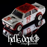 画像: HELLS DEPT 2024 - DOUBLE LOSER[S] 【"Build For Speed" ABARTH 131 (カスタム完成品）】WHITE-RED/RR （送料サービス適用外）