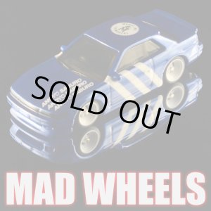 画像: MAD WHEELS (マッドホイール） 【”THREE STRIPES” NISSAN SILVIA (カスタム完成品）】BLUE/RR (送料サービス適用外) 