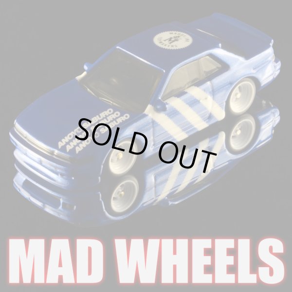 画像1: MAD WHEELS (マッドホイール） 【”THREE STRIPES” NISSAN SILVIA (カスタム完成品）】BLUE/RR (送料サービス適用外) 