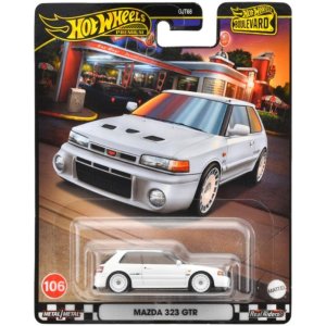 画像: 【仮予約】PRE-ORDER - 2024 HW BOULEVARD 【マツダ 323 GTR (ファミリア)】WHITE/RR(2024年11月上旬入荷予定）(ショートした場合は先着順となります）