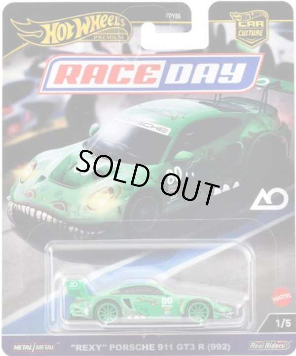 画像1: 【仮予約】PRE-ORDER - 2024 HW CAR CULTURE "RACE DAY" 【ポルシェ 911 GT3 R (992)】GREEN/RR (2024年11月末頃入荷予定)