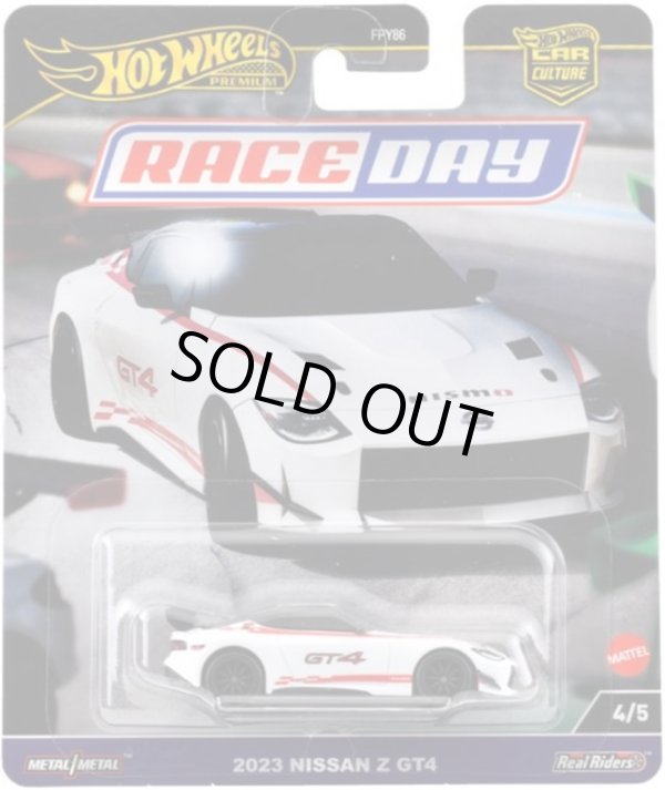 画像1: 【仮予約】PRE-ORDER - 2024 HW CAR CULTURE "RACE DAY" 【2023 日産 Z GT4】WHITE/RR (2024年11月末頃入荷予定)