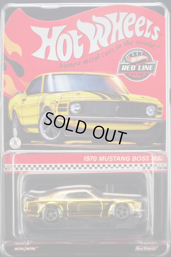 画像1: 2024 RLC EXCLUSIVE【1970 MUSTANG BOSS 302】SPEC.BRIGHT YELLOW/RR（予約不可）