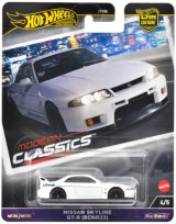 画像: 【仮予約】PRE-ORDER - 2024 HW CAR CULTURE "モダン・クラシックス" 【日産 スカイライン GT-R（BCNR33）(GReddy)】WHITE/RR (2024年12月下旬入荷予定)