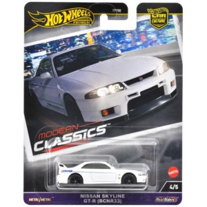 画像: 【仮予約】PRE-ORDER - 2024 HW CAR CULTURE "モダン・クラシックス" 【日産 スカイライン GT-R（BCNR33）(GReddy)】WHITE/RR (2024年12月下旬入荷予定)