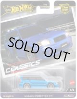 画像: 【仮予約】PRE-ORDER - 2024 HW CAR CULTURE "モダン・クラシックス" 【スバル フォレスター STi】BLUE/RR (2024年12月下旬入荷予定)