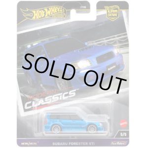 画像: 【仮予約】PRE-ORDER - 2024 HW CAR CULTURE "モダン・クラシックス" 【スバル フォレスター STi】BLUE/RR (2024年12月下旬入荷予定)