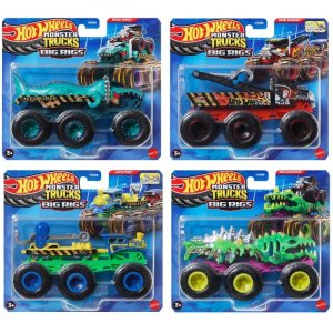 画像: 【仮予約】PRE-ORDER - 2025 HW MONSTER TRUCKS! 【モンスタートラック トランスポーター Eアソート (4個入り）】(2025年1月下旬入荷予定）