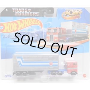 画像: 【US版】2024 TRACK FLEET 【"TRANSFORMERS" OPTIMUS PRIME】RED-GRAY/DD8