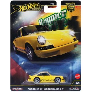 画像: 2025 HW CAR CULTURE "ハンマードロップ" 【ポルシェ911 カレラ RS2.7】YELLOW/RR