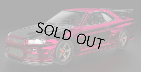 画像1: 【来年12月頃入荷予定】【仮予約】PRE-ORDER - 2024 RLC sELECTIONs 【NISSAN SKYLINE GT-R (BNR34)(フード開閉タイプ)】  SPEC.OXBLOOD/RR (来年2025年12月頃入荷予定）