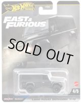 画像: 2025 HW FAST & FURIOUS (ワイルド・スピード) 【ランドローバー ディフェンダー110】BLACK/RR(2025年2月下旬入荷予定）