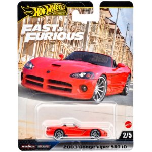 画像: 【仮予約】PRE-ORDER - 2025 HW FAST & FURIOUS (ワイルド・スピード) 【'03 ダッジバイパー SRT10】RED/RR(2025年2月下旬入荷予定）