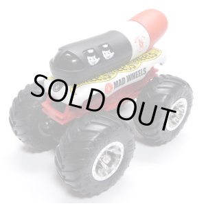 画像: MAD WHEELS (マッドホイール） 【MONSTER TRUCK OSCAR MAYER (カスタム完成品）】BLACK-RED (送料サービス適用外) 