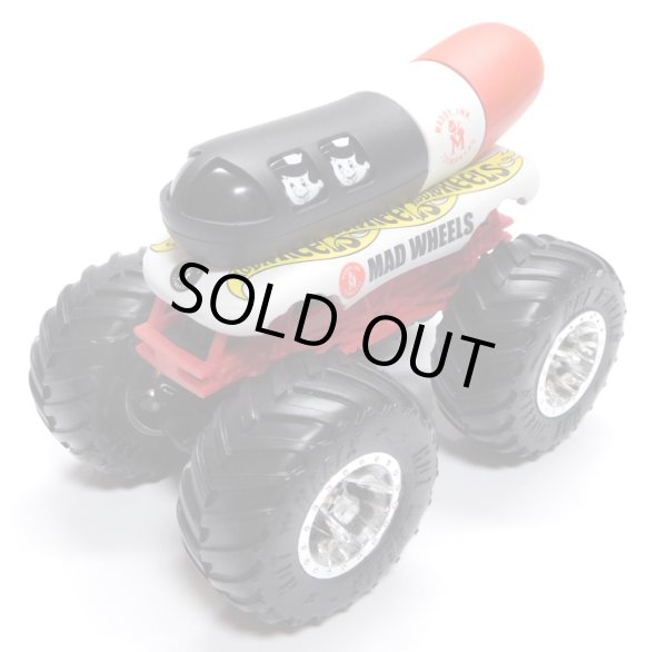 画像1: MAD WHEELS (マッドホイール） 【MONSTER TRUCK OSCAR MAYER (カスタム完成品）】BLACK-RED (送料サービス適用外) 