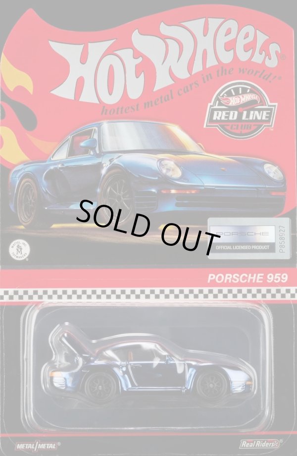 画像1: 2024 RLC EXCLUSIVE【PORSCHE 959 (リアフード開閉タイプ)】SPEC.STEEL BLUE/RR（予約不可）