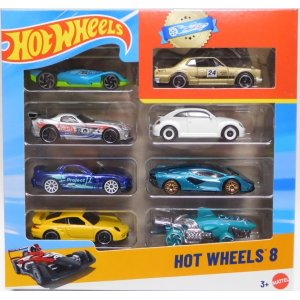 画像: 【US版】2024 HOT WHEELS 8CAR GIFT PACK 【1971 NISSAN SKYLINE H/T 2000 GT-R】 GOLD/MC5（予約不可）