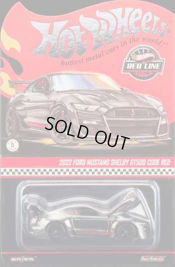 画像1: 2024 RLC EXCLUSIVE【2022 FORD MUSTANG SHELBY GT500 CODE RED (フード開閉タイプ)】SPEC.SLATE/RR（予約不可）