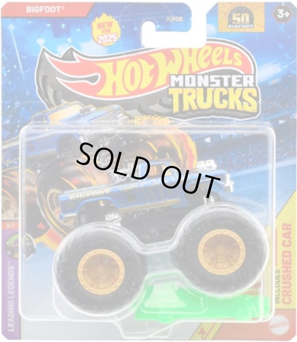 画像1: 【仮予約】PRE-ORDER - 2025 HW MONSTER TRUCKS! 【ビッグフット】DK.BLUE(2025年4月中旬入荷予定）