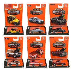 画像: 【仮予約】PRE-ORDER - 【2025 MATCHBOX MOVING PARTS　"C"アソート 8個入り】2016 ジープ ラングラー ルビコン/2006 フォード クラウン ビクトリア/2020 ダッジチャージャー SRT ヘルキャット/1978 フォード ブロンコ/1961 シェビー コルヴェア ランプサイド ピックアップ/1995 シェビー C1500(2025年4月下旬入荷予定）