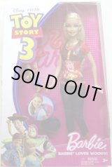 画像: TOY STORY 3 【BARBIE LOVES WOODY! (R4248/R9295)】　