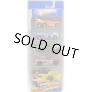 画像: 2011 5PACK 【DEMOLITION DERBY】　Tow Jam / Rivited / Jack Hammer / Rollin' Thunder / Wheel Loader (11 PACK)