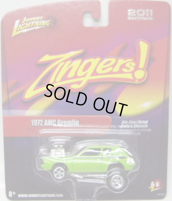 画像1: JOHNNY LIGHTNING 2.0  R6 【"ZINGERS"1971 AMC GREMLIN】 GREEN