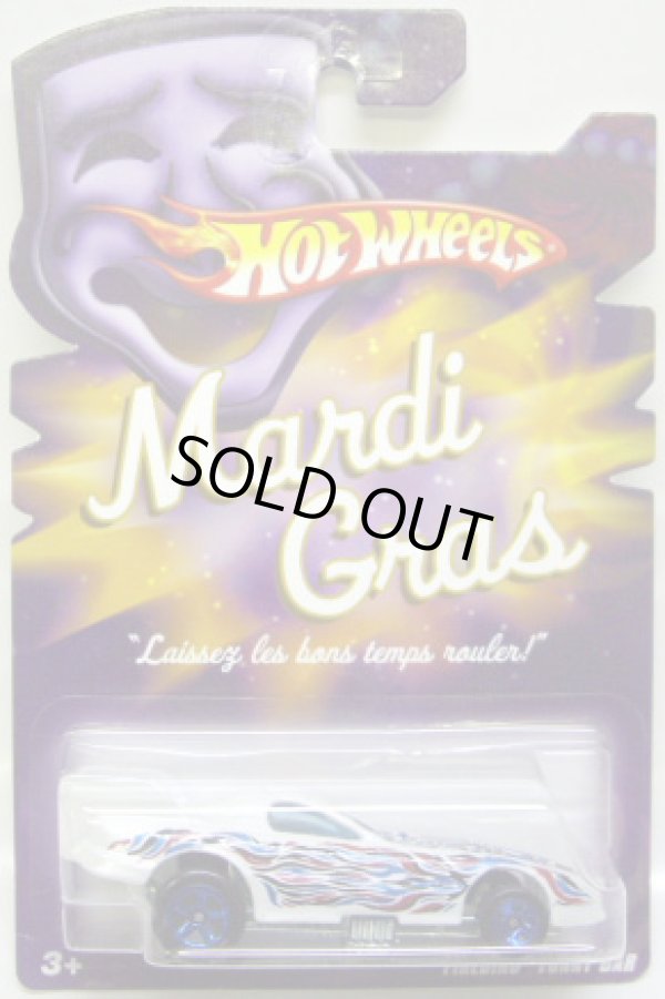 画像1: 2008 WALMART EXCLUSIVE MARDI GRAS 【FIREBIRD FUNNY CAR】　WHITE/5SP