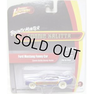 画像: JOHNNY LIGHTNING 2.0  R7 【"CONNIE KALITTA BOUNTY HUNTER" FORD MUSTANG FUNNY CAR】  BLUE/RR (WHITE LIGHTNING)