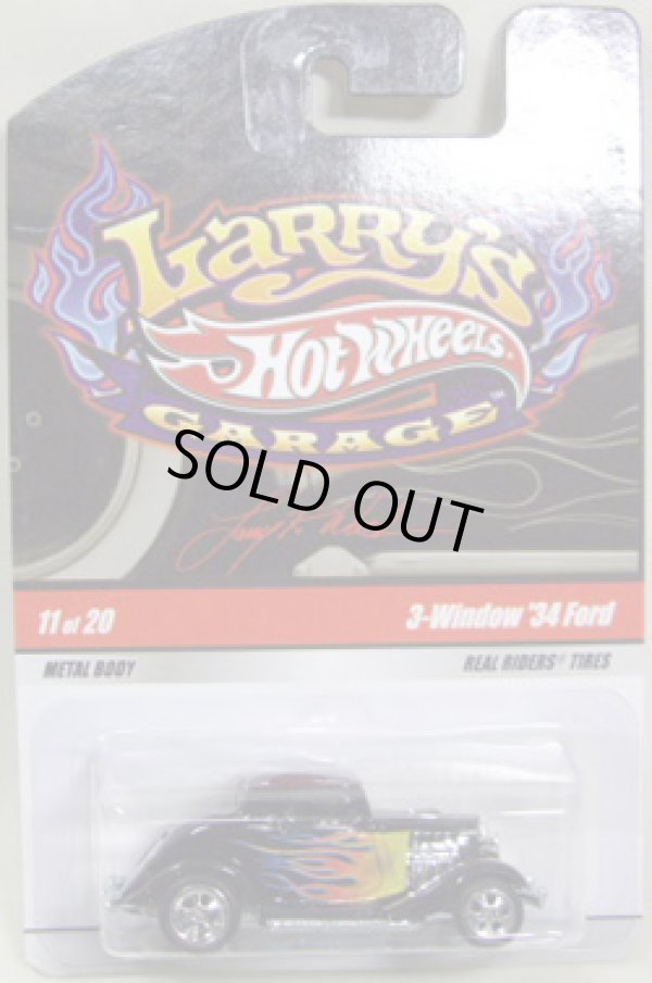 画像1: 2009 LARRY'S GARAGE 【3-WINDOW'34 FORD】　BLACK/RR