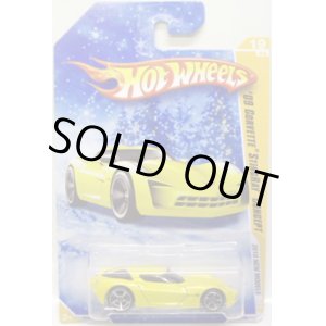 画像: TARGET EXCLUSIVE SNOW FLAKE CARD 【'09 CORVETTE STINGRAY CONCEPT】　MET.YELLOW/O5