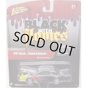 画像: JOHNNY LIGHTNING 2.0  R5 【"BLACK WITH FLAMES"1987 BUICK GRAND NATIONALS】 BLACK