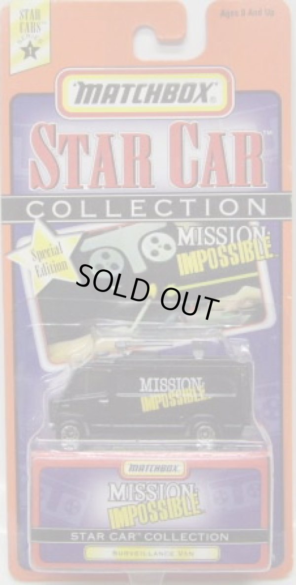 画像1: 1998 STAR CAR COLLECTION 【MISSION IMPOSSIBLE SURVEILLANCE VAN】 BLACK